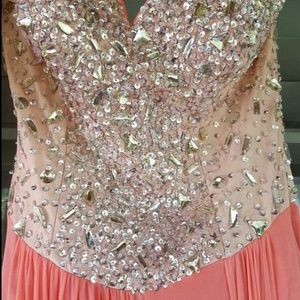 Strapless Long Elegant Dress